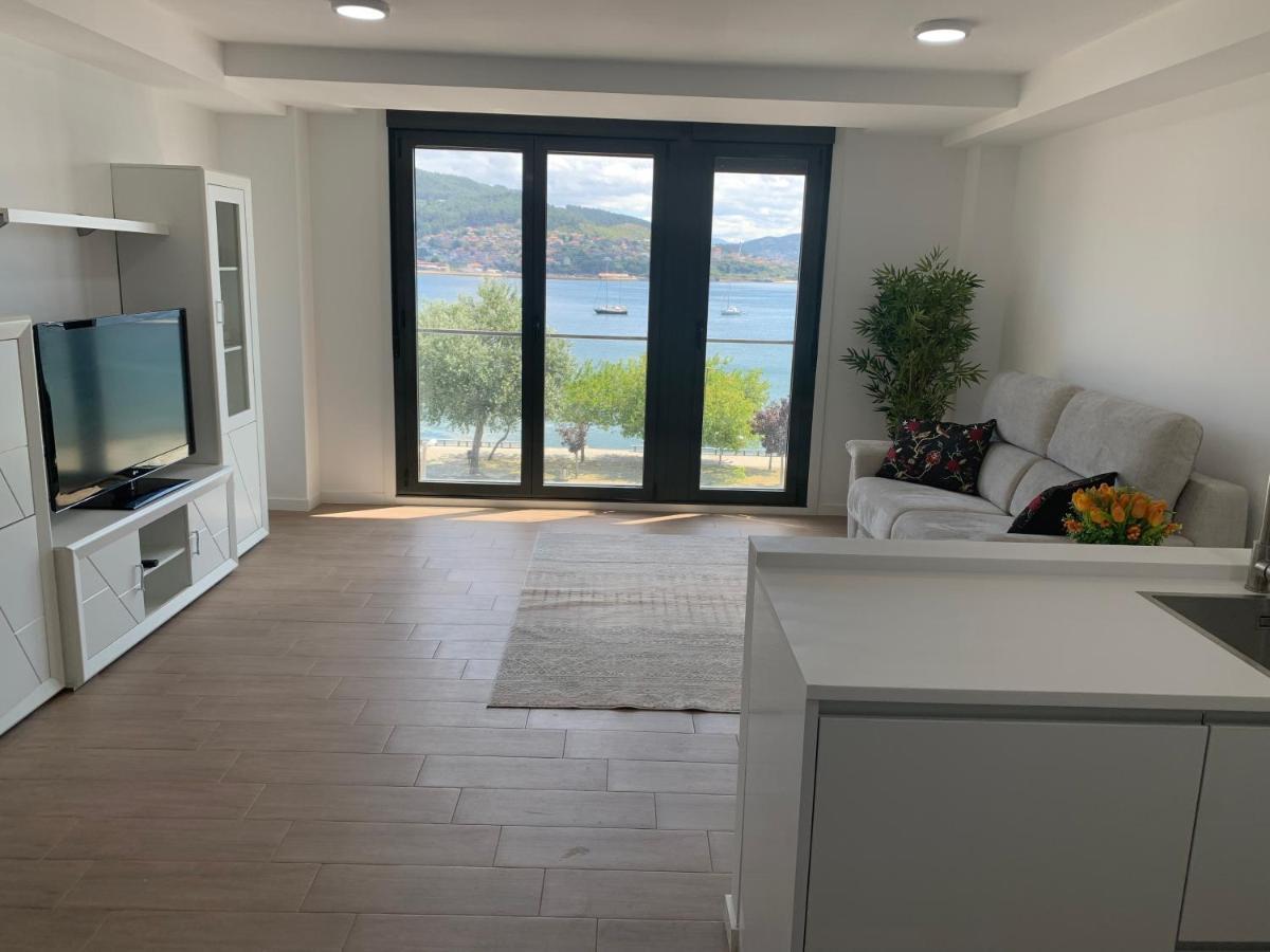 apartamento a estrenar vistas al mar, céntrico Moaña Exterior foto