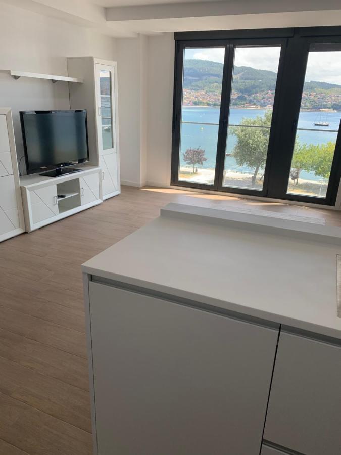apartamento a estrenar vistas al mar, céntrico Moaña Exterior foto