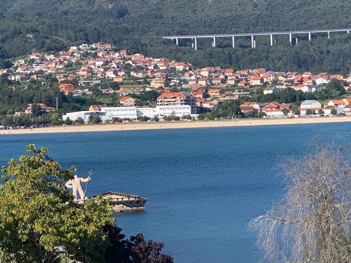 apartamento a estrenar vistas al mar, céntrico Moaña Exterior foto