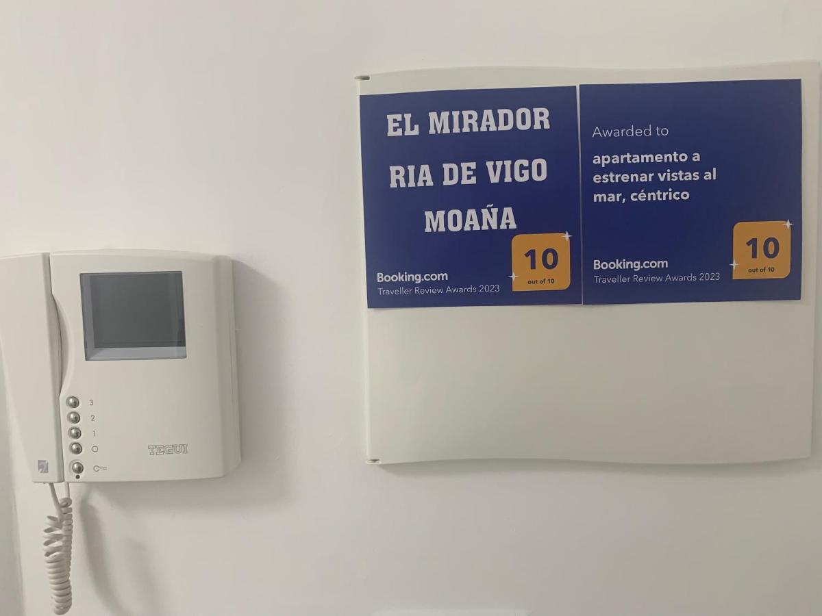 apartamento a estrenar vistas al mar, céntrico Moaña Exterior foto
