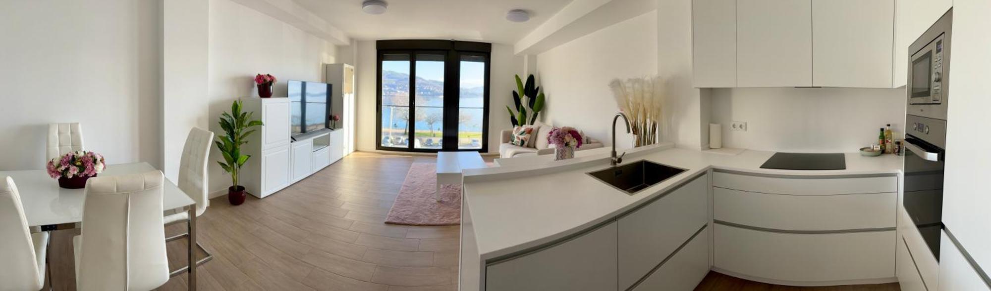 apartamento a estrenar vistas al mar, céntrico Moaña Exterior foto