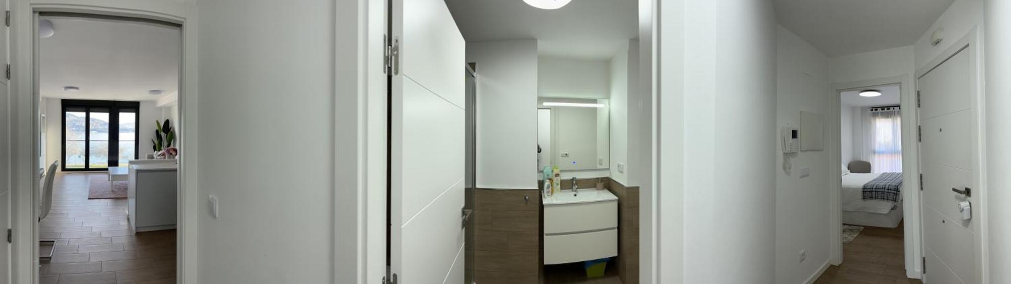 apartamento a estrenar vistas al mar, céntrico Moaña Exterior foto